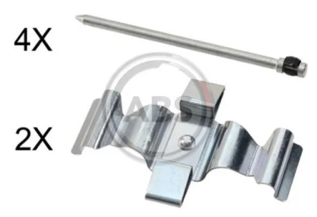 Комплект приладдя, накладка дискового гальма A.B.S. 1829Q