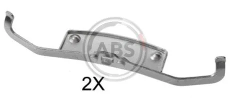 Комплект приладдя, накладка дискового гальма A.B.S. 1837Q