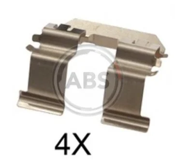 Комплект приладдя, накладка дискового гальма A.B.S. 1847Q