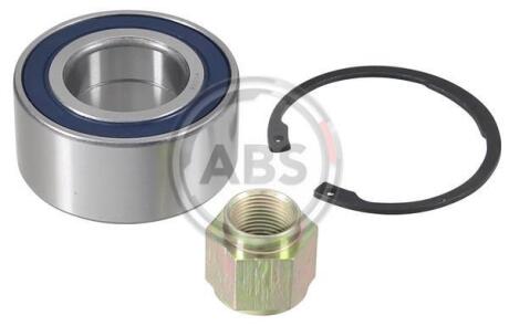 Подшипник ступицы колеса (компл.) CITROEN, PEUGEOT передний (ABS) A.B.S. 200033