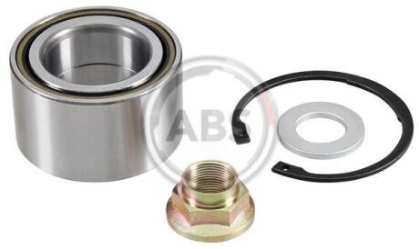 Подшипник ступицы колеса (компл.) OPEL передний (ABS) A.B.S. 200039