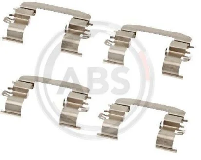 Комплект приладдя, накладка дискового гальма A.B.S. 2011Q