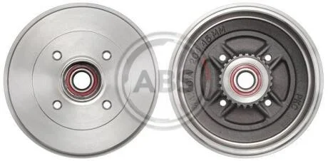 Гальмівний барабан задн. Sandero/Logan/Symbol/Clio/Twingo/Megane96- A.B.S. 2698-SC