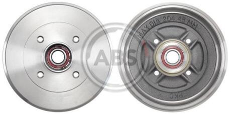 Гальмiвнi барабани з пiдшипником 234mm A.B.S. 2880-SC