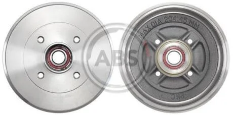 Гальмiвнi барабани з пiдшипником 234mm A.B.S. 2880-SC