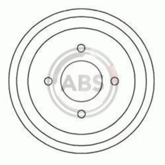 Гальмівний барабан A.B.S. 3330-S