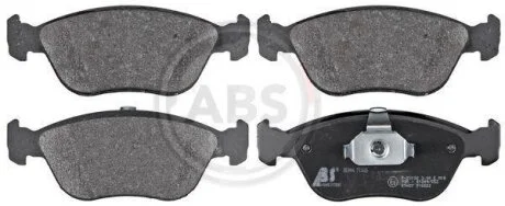 Комплект гальмівних накладок, дискове гальмо A.B.S. 35044