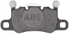 Комплект гальмівних накладок, дискове гальмо A.B.S. 35096 (фото 1)
