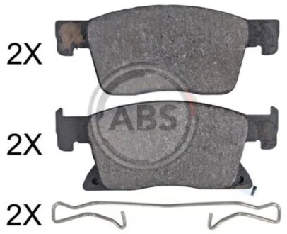 Гальмівні колодки дискові A.B.S. 35122