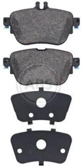 Колодка гальм. диск. задн. (ABS) A.B.S. 35153