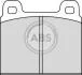 Колодки гальмівні дискові, комплект A.B.S. 360251 (фото 1)