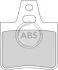 Комплект гальмівних накладок, дискове гальмо A.B.S. 361291 (фото 1)