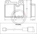 Колодки торм. дисковый тормоз (компл.) (ABS) A.B.S. 36134 (фото 1)