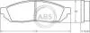 Колодки гальмівні дискові, комплект A.B.S. 36156 (фото 1)