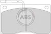 Комплект гальмівних накладок, дискове гальмо A.B.S. 363411 (фото 1)