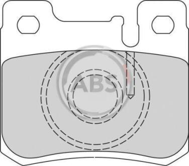Колодка торм. MB 280/300/C230/E280 задн. (ABS) A.B.S. 364982