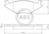 Гальмівні колодки перед. диск. VW Golf ll, Jetta ll, Polo 81-94 /Seat Cordoba, Ibiza II A.B.S. 36539 (фото 1)