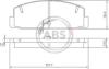 Гальмівні колодки зад. Mazda 323/626 94-04 (akebono) A.B.S. 36571 (фото 1)