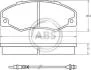 Колодки гальмівні дискові, комплект A.B.S. 36577 (фото 1)