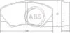 Гальмівні колодки пер. Transit 85-01 A.B.S. 36578 (фото 1)