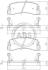 Гальмівні колодки зад. Avensis/Corolla/Camry/Corona/Celica/Carina/RX/ES 87-07 A.B.S. 36604 (фото 1)