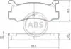 Колодки гальмівні дискові, комплект A.B.S. 36607 (фото 1)