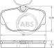 Гальмiвнi колодки дисковi A.B.S. 36660 (фото 1)