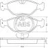 Колодка гальм. SAAB 9000 передн. (ABS) A.B.S. 36698 (фото 1)