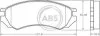 Комплект гальмівних накладок, дискове гальмо A.B.S. 36739 (фото 1)
