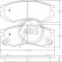 Гальмівні колодки дискові (1 к-т) A.B.S. 36743 (фото 1)