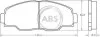 Гальмівні колодки дискові (1 к-т) A.B.S. 36760 (фото 1)