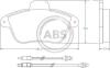 Колодка торм. PEUGEOT 605 2.0/2.5TD/3.0i передн. (ABS) A.B.S. 36765 (фото 1)