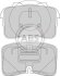 ABS ABS Колодки гальмівні дискові Audi100-200 2.2 83-94 A.B.S. 36813 (фото 1)