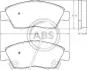 Колодка торм. HONDA CIVIC/COUPE/CRX передн. (ABS) A.B.S. 36831 (фото 1)