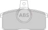 Колодки гальмівні дискові, комплект A.B.S. 36851 (фото 1)