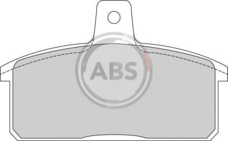 Колодки гальмівні дискові, комплект A.B.S. 36851