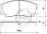 Колодка торм. DAIHATSU/MITSUBISHI TERIOS/COLT/LANCE передн. (ABS) A.B.S. 36865 (фото 1)