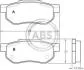 Гальмівні колодки зад. Jazz/City/Fit/Civic/Ballade/CRX 92- A.B.S. 36870 (фото 1)