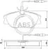 Гальмівні колодки пер. Jumpy/Scudo/Expert 96- (Lucas) A.B.S. 36899 (фото 1)