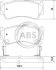 Колодка гальм. NISSAN Almera передн. (ABS) A.B.S. 36955 (фото 1)