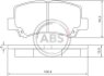 Колодка торм. SUZUKI WAGON R передн. (ABS) A.B.S. 37086 (фото 1)