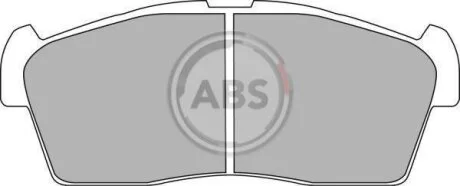Комплект гальмівних накладок, дискове гальмо A.B.S. 37236