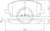 Колодки гальмівні Lexus ES300,Toyota Avensis,Camry,Carina A.B.S. 37260 (фото 1)
