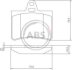 Гальмівні колодки дискові (1 к-т) A.B.S. 37276 (фото 1)
