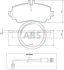 Комплект тормозных колодок, дисковый тормоз A.B.S. 37336 (фото 1)