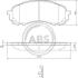 Колодки гальмівні перед. Subaru Impreza 1.6 2004- A.B.S. 37443 (фото 1)