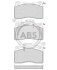 Гальмівні колодки дискові (1 к-т) A.B.S. 37465 (фото 1)
