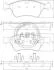 Гальмівні колодки пер. W251/W164/W463/W164/W211 03-14 A.B.S. 37507 (фото 1)