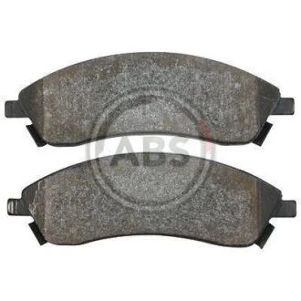 Комплект гальмівних накладок, дискове гальмо A.B.S. 37570