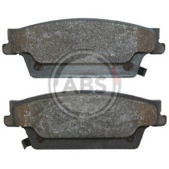 Комплект гальмівних накладок, дискове гальмо A.B.S. 37571